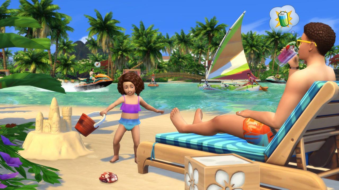 The Sims 4 - Island Living DLC اوروبي اكسبوكس 1 كود رقمي