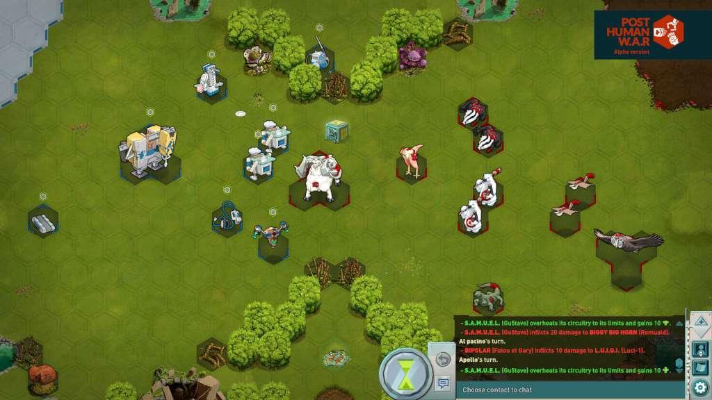 Post Human W.A.R ستيم كود رقمي