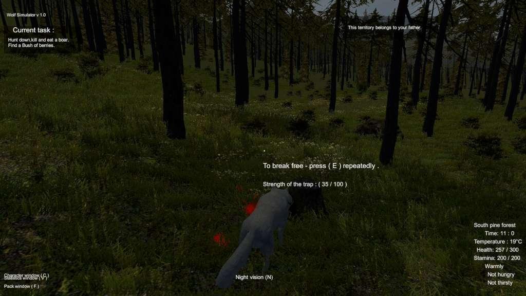 Wolf Simulator ستيم كود رقمي