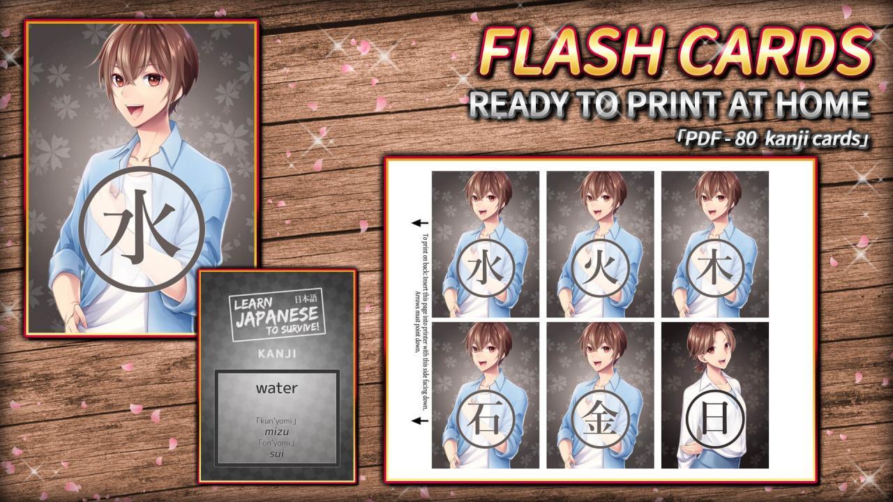 Learn اليابانية To Survive! Kanji Combat - Flash Cards DLC ستيم كود رقمي