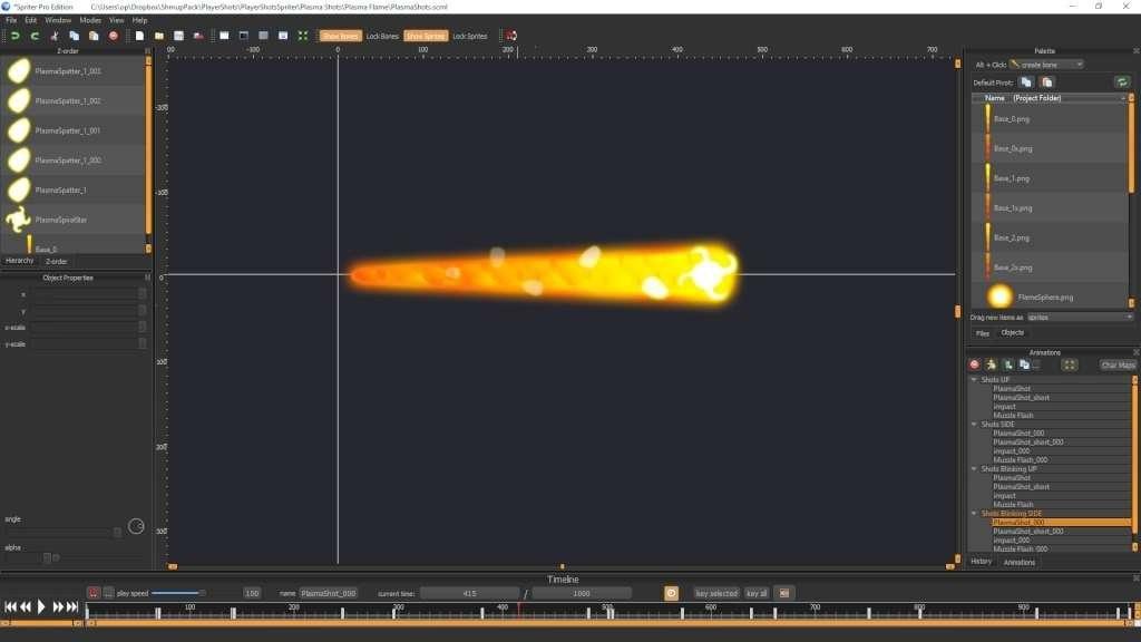 Spriter: Radius-Wing SHMUP Animated Art Pack ستيم كود رقمي