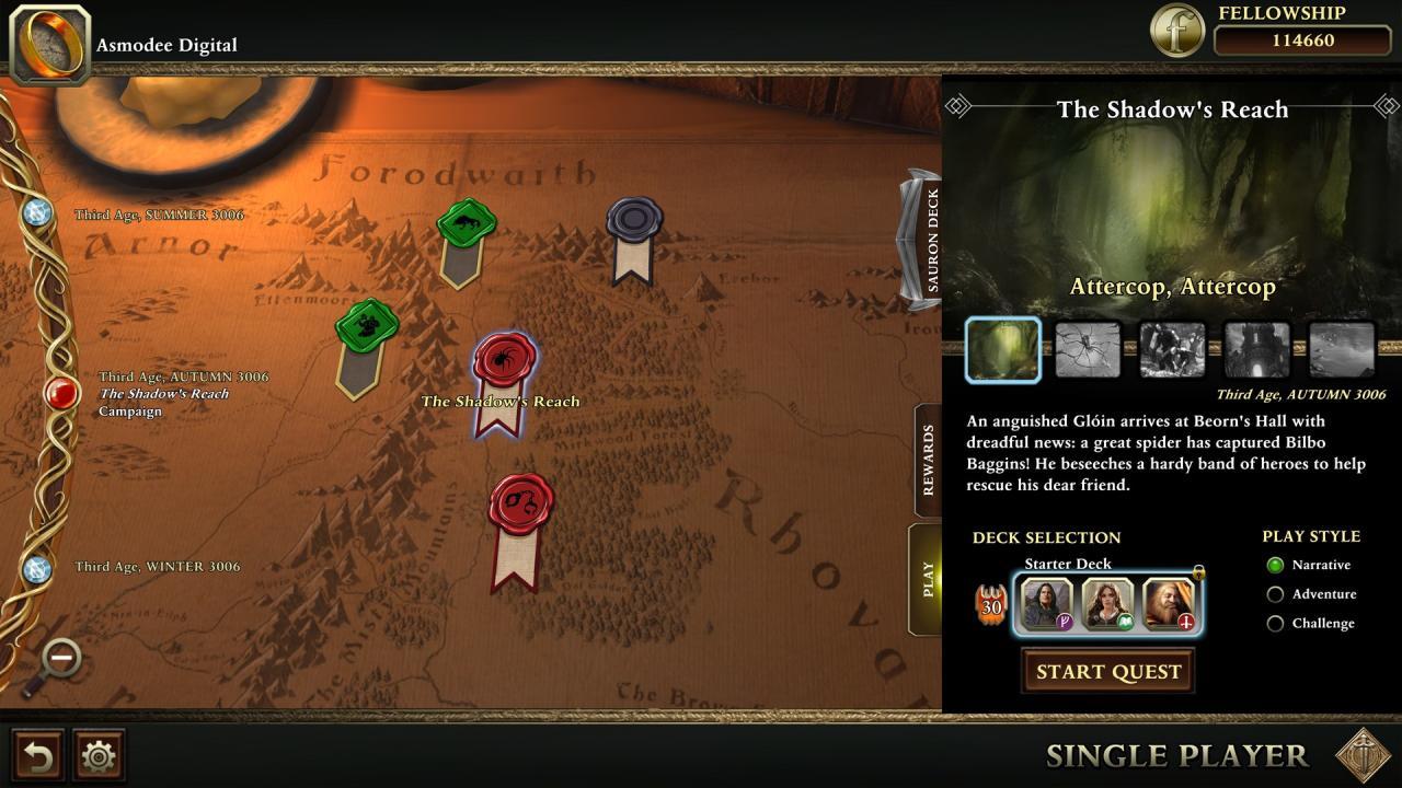 The Lord Of The Rings Adventure بطاقة Game Definitive اصدار ستيم كود رقمي