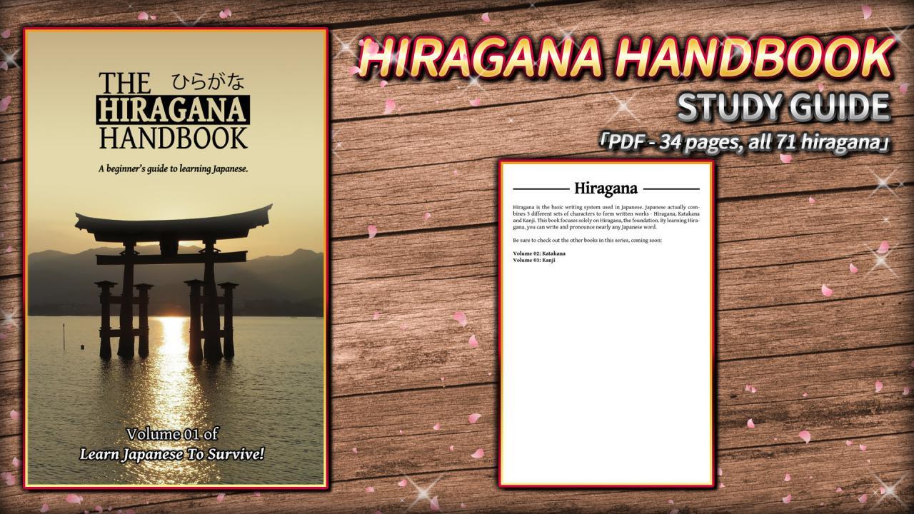 Learn اليابانية To Survive! Hiragana Battle - Study Guide DLC ستيم كود رقمي