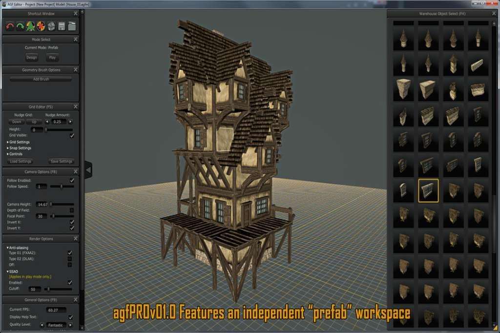 Axis Game Factory'S AGFPRO + Zombie FPS + Fantasy Side-Scroller Player + BattleMat Multi-Player DLC بي سي ستيم كود رقمي