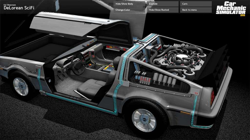 Car Mechanic Simulator 2015 - DeLorean DLC بي سي ستيم كود رقمي