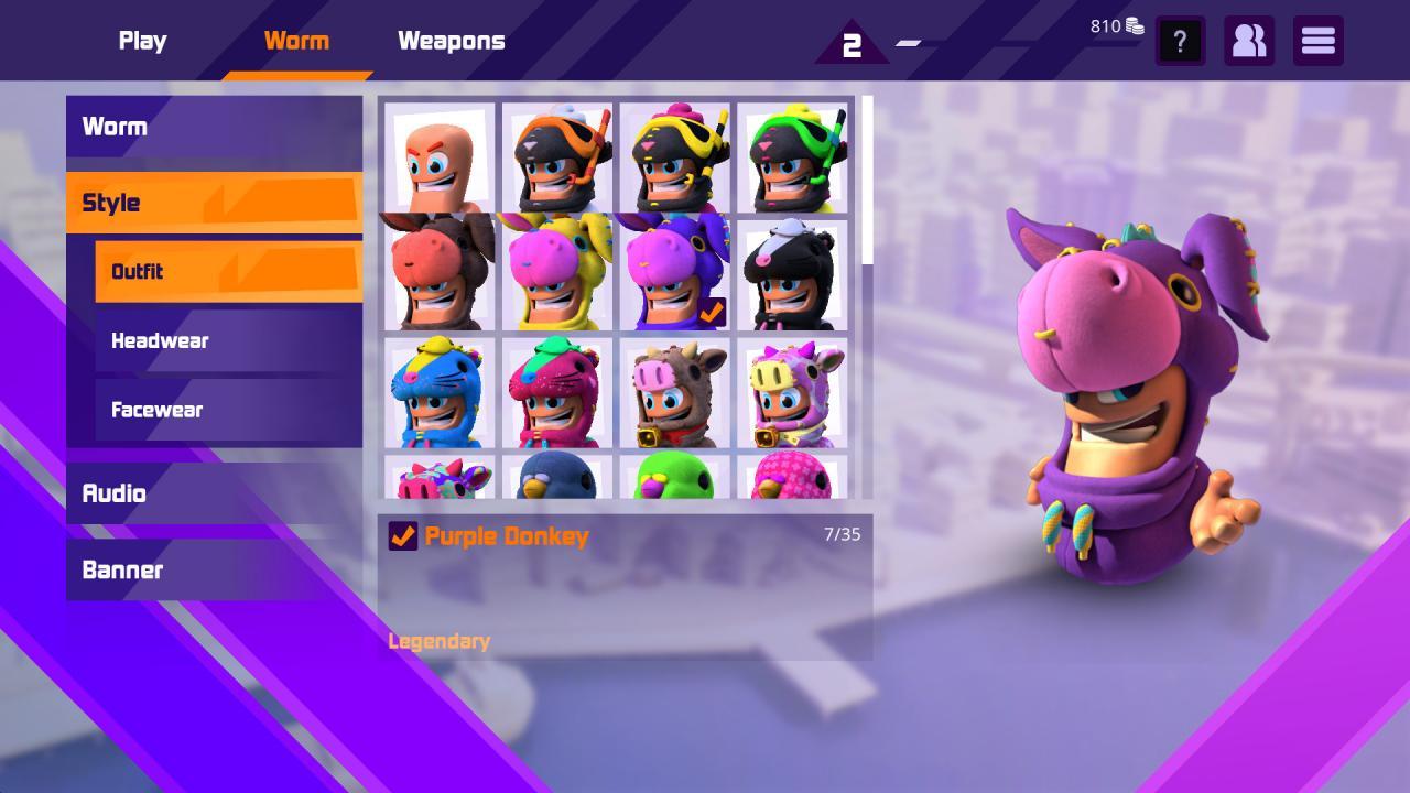 Worms Rumble - Legends Pack DLC اوروبي بلايستيشن 5 كود رقمي