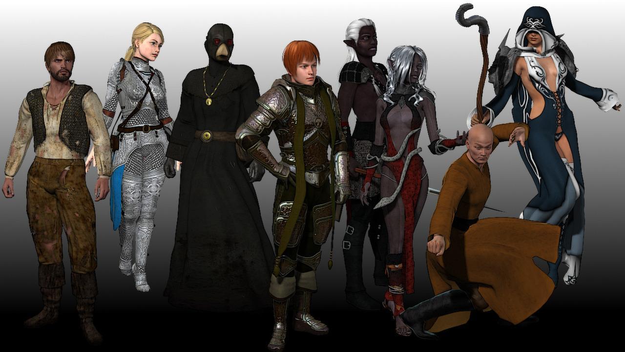 RPG Maker VX Ace - High Fantasy Main Party Pack 1 ستيم كود رقمي