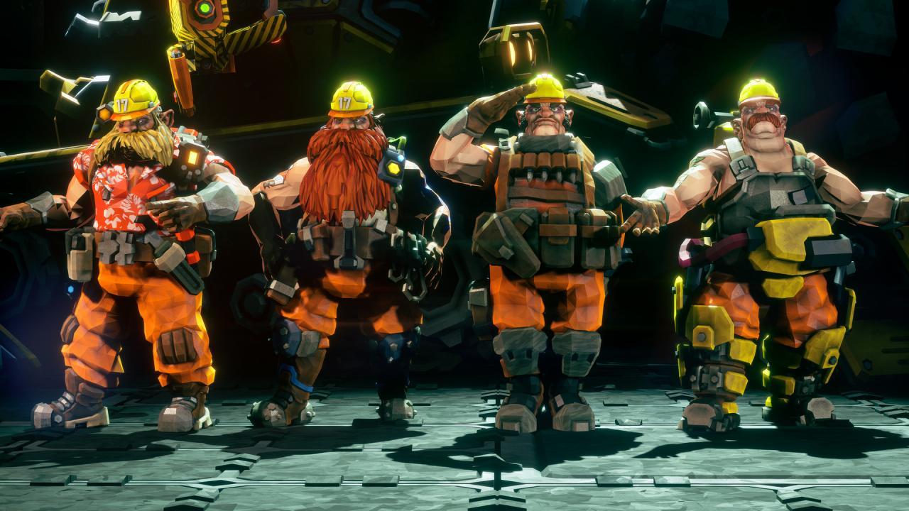 Deep Rock Galactic - Roughneck Pack DLC اوروبي رابط هديه ستيم