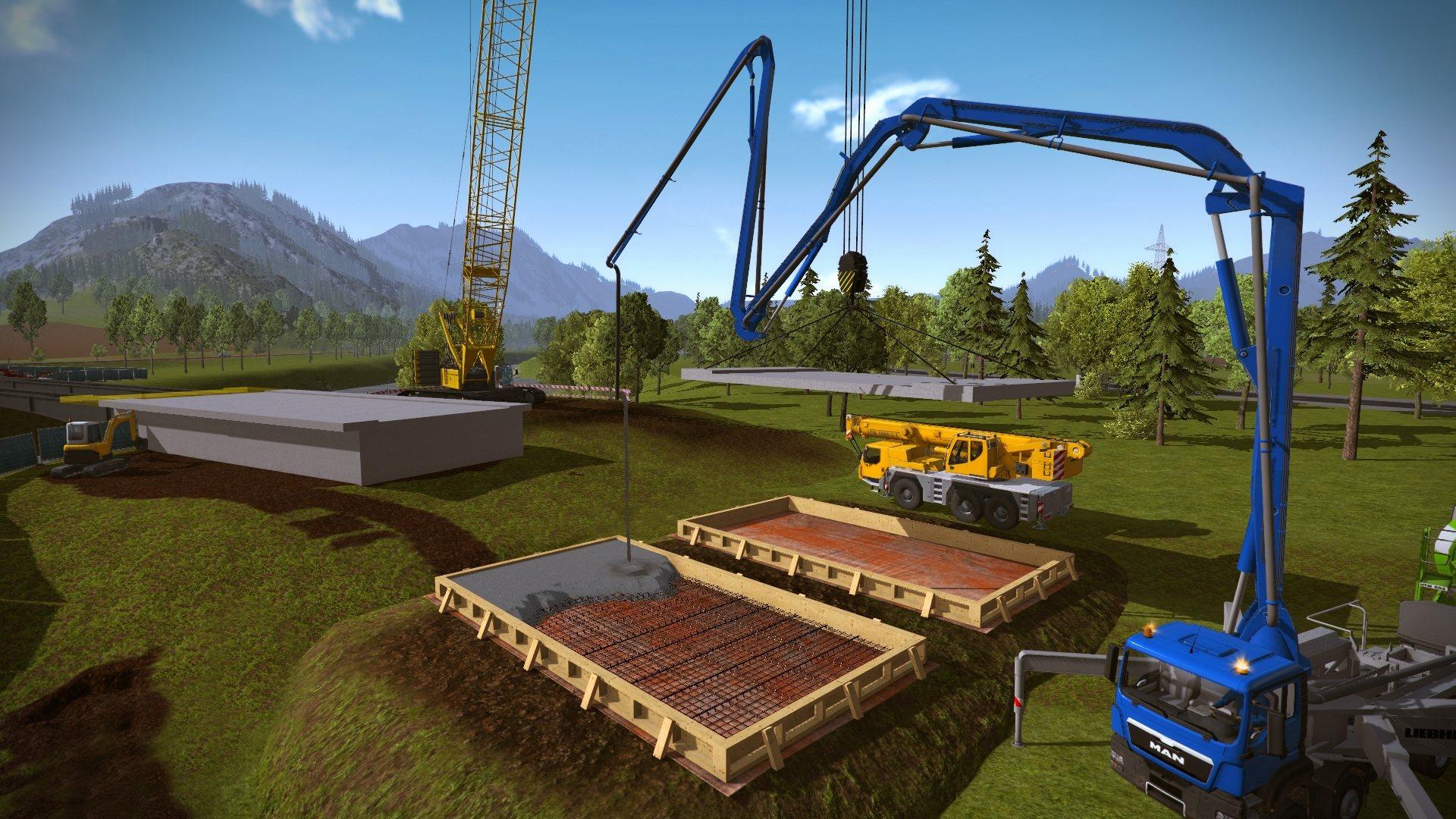 Construction Simulator 2015 - Liebherr LR 1300 DLC بي سي ستيم كود رقمي