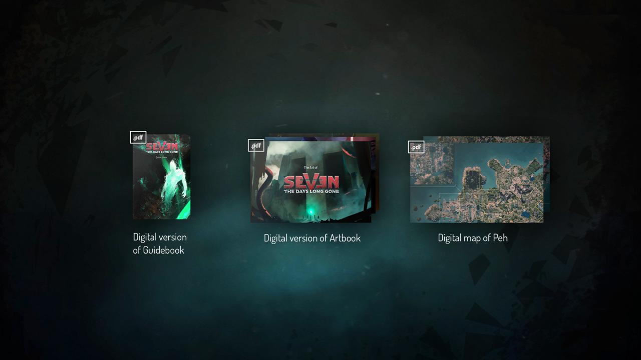 Seven: The ايام Long Gone - Artbook, Guidebook And Map DLC اوروبي ستيم كود رقمي