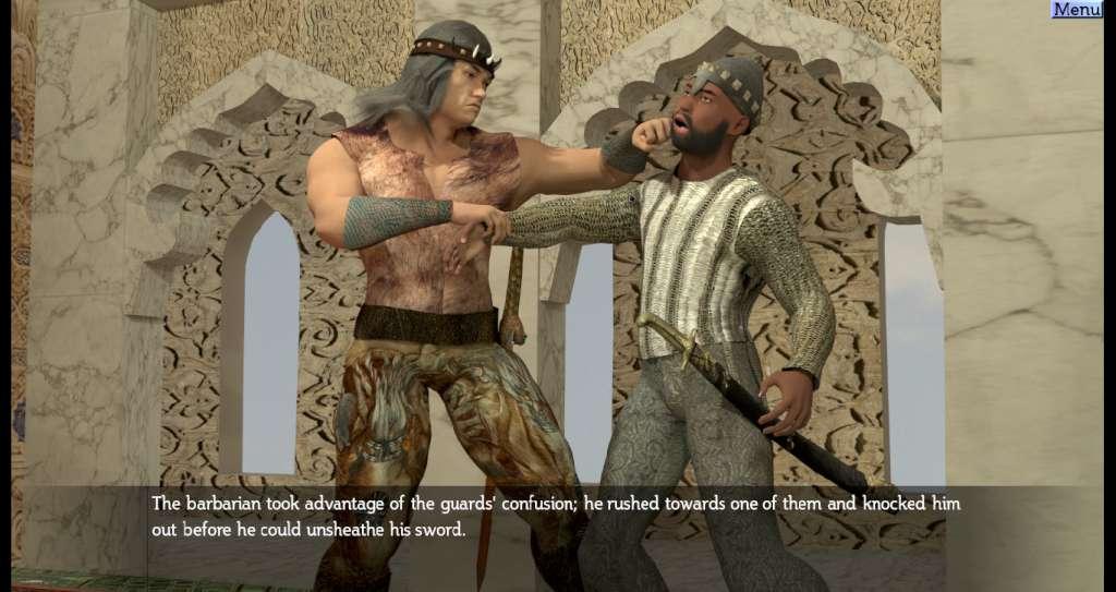 The Barbarian And The Subterranean Caves ستيم كود رقمي