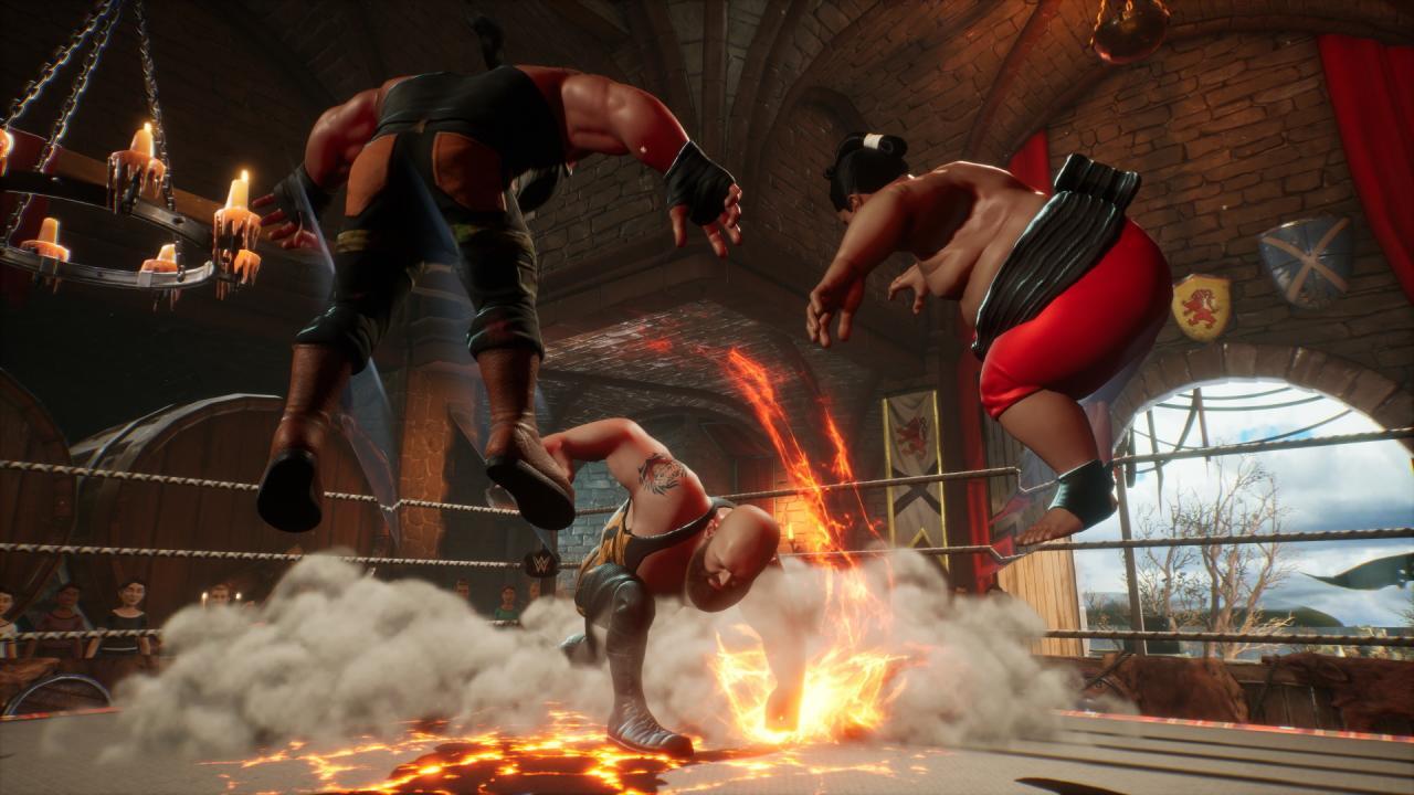 WWE 2K BATTLEGROUNDS امريكا اللاتينية بي سي ستيم كود رقمي
