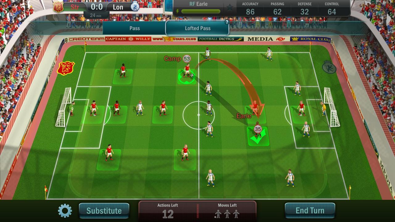Football, Tactics & Glory اوروبي رابط هديه ستيم