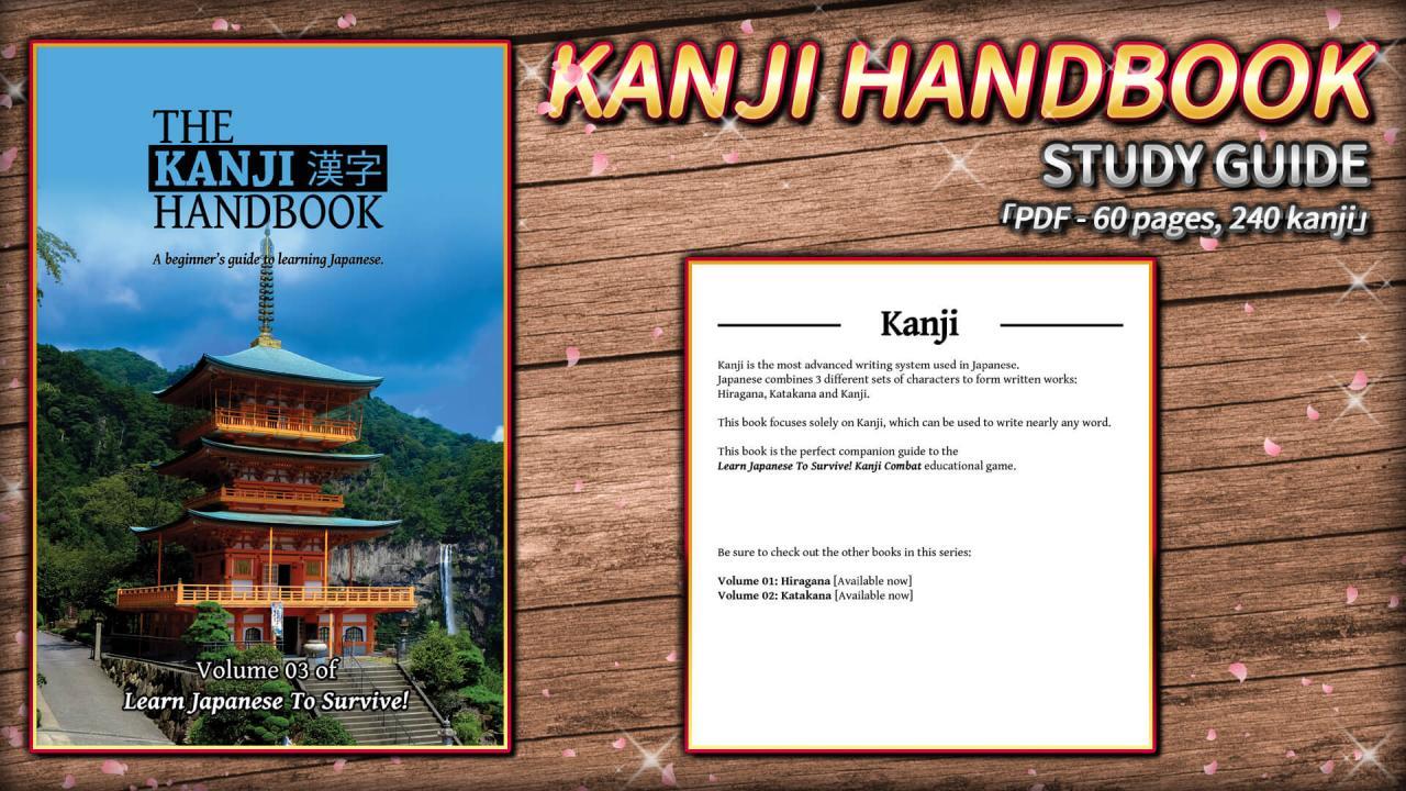 Learn اليابانية To Survive! Kanji Combat - Study Guide DLC ستيم كود رقمي