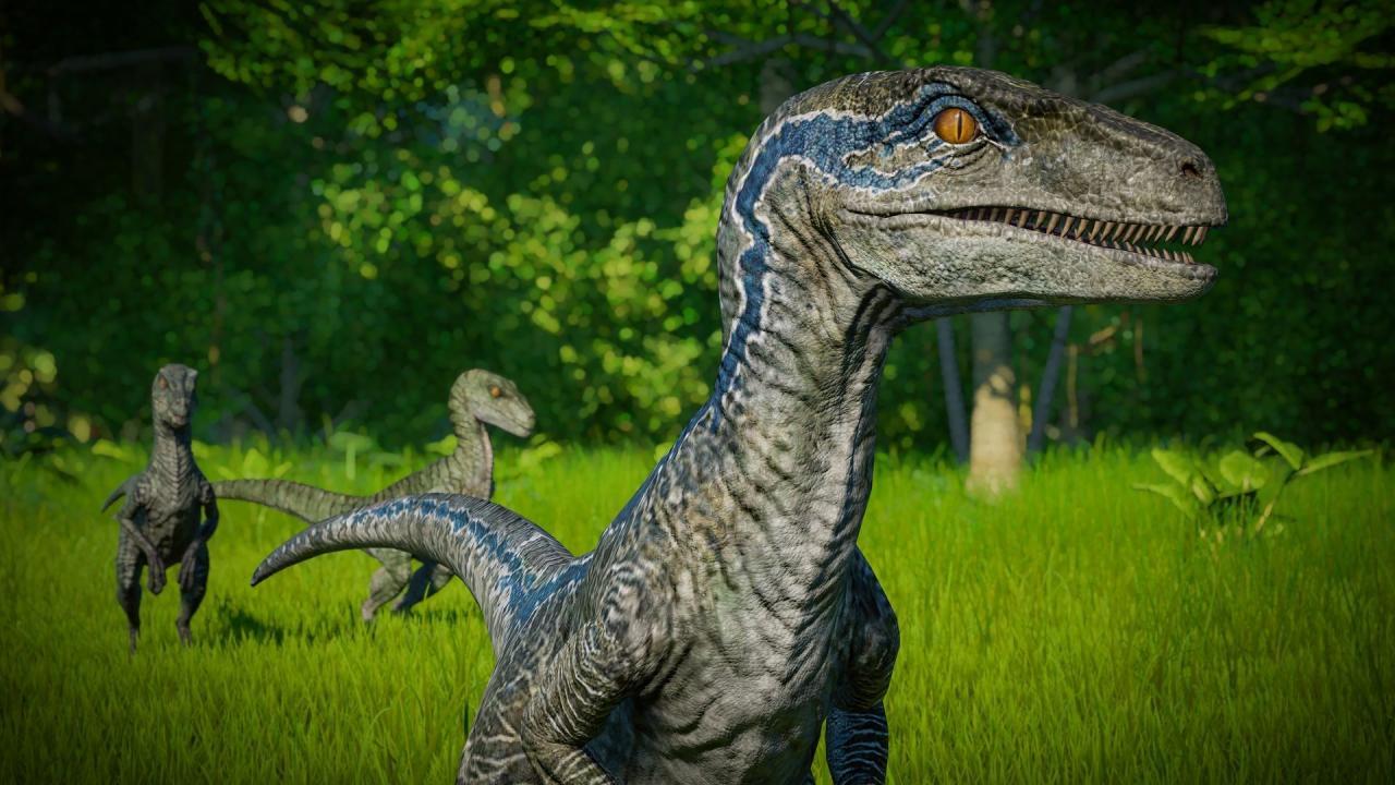 Jurassic World Evolution - Raptor Squad Skin Collection DLC اوروبي رابط هديه ستيم