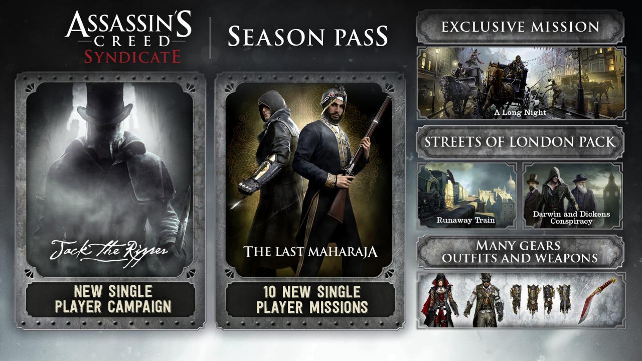 Assassin'S Creed Syndicate - Season Pass يوبيسوفت كونكت كود رقمي