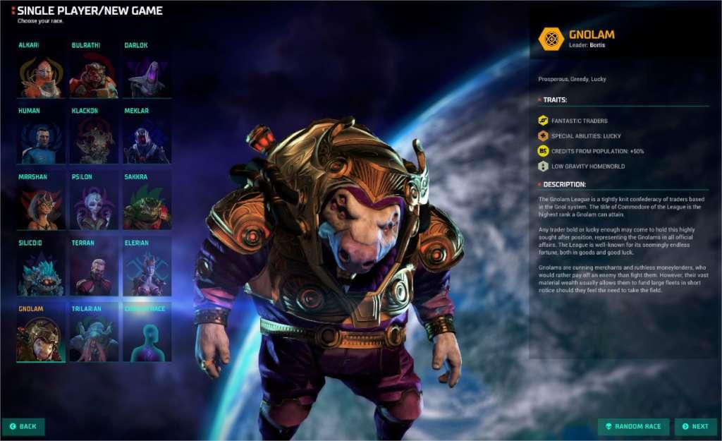 Master Of Orion: Revenge Of Antares Race Pack رابط هديه ستيم
