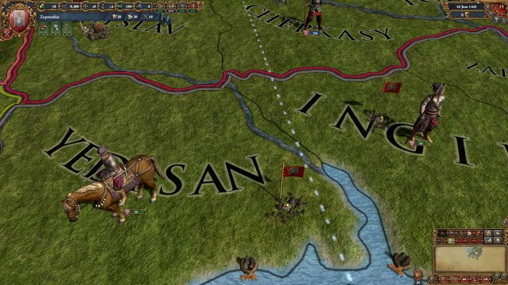 Europa Universalis IV - The Cossacks Content Pack DLC اوروبي بي سي ستيم كود رقمي