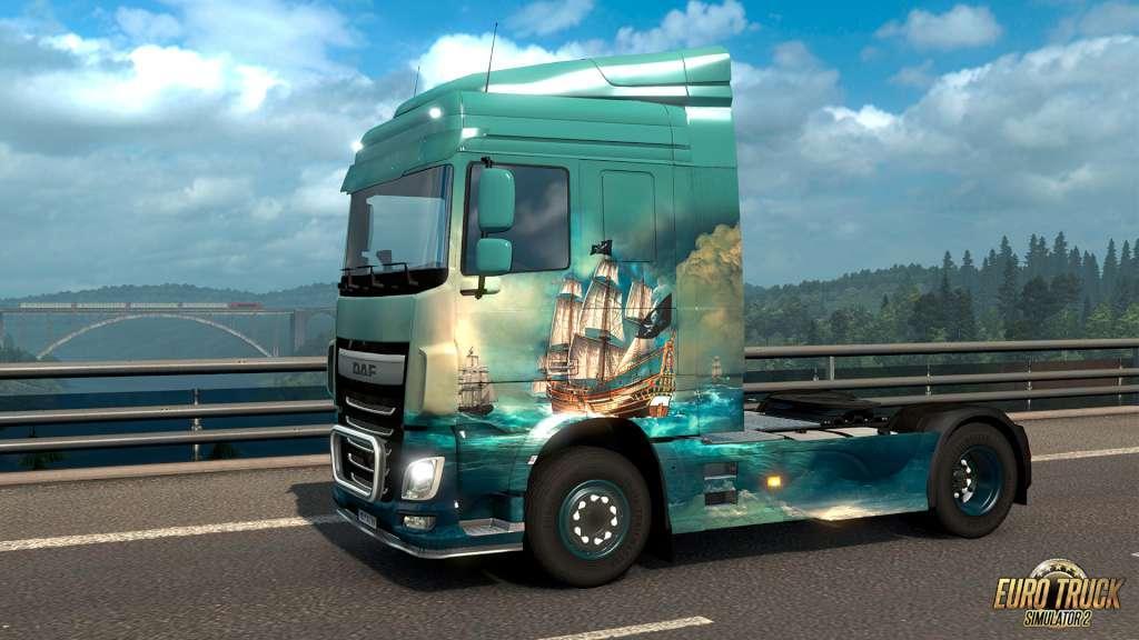 Euro Truck Simulator 2 - Pirate Paint Jobs Pack اوروبي ستيم كود رقمي