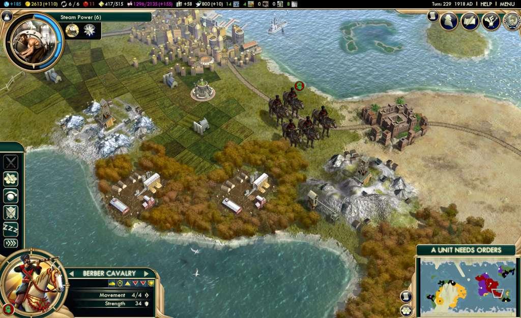 Sid Meier'S Civilization V - Brave New World Expansion امريكي ستيم كود رقمي