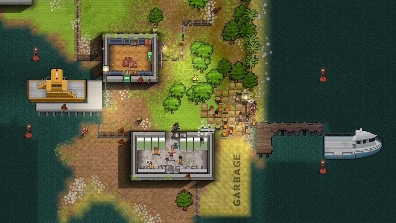 Prison Architect - Island Bound DLC اوروبي رابط هديه ستيم