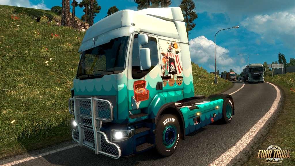Euro Truck Simulator 2 - Pirate Paint Jobs Pack ستيم كود رقمي