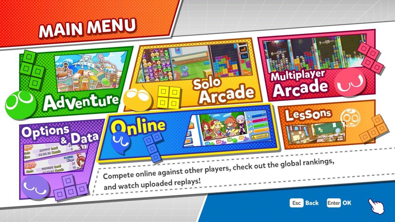 Puyo Puyo Tetris نينتندو سويتش Online حساب Activation