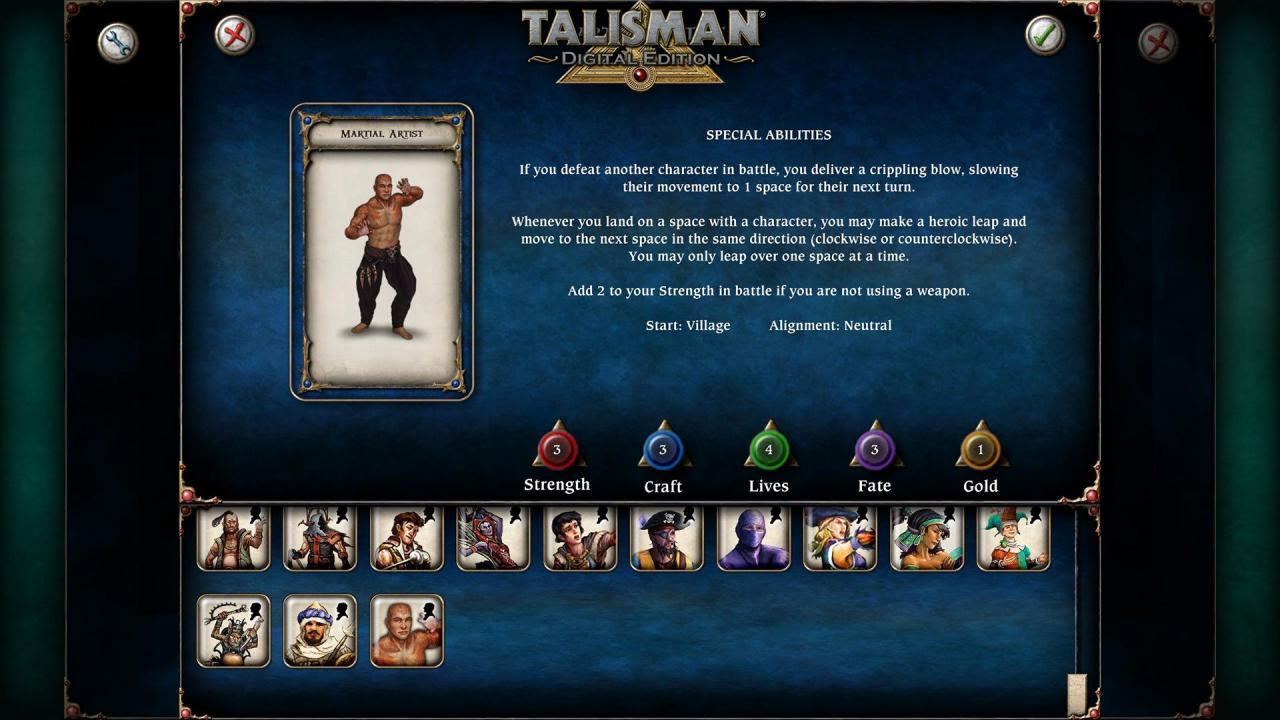 Talisman - Character Pack #14 - Martial Artist DLC ستيم كود رقمي