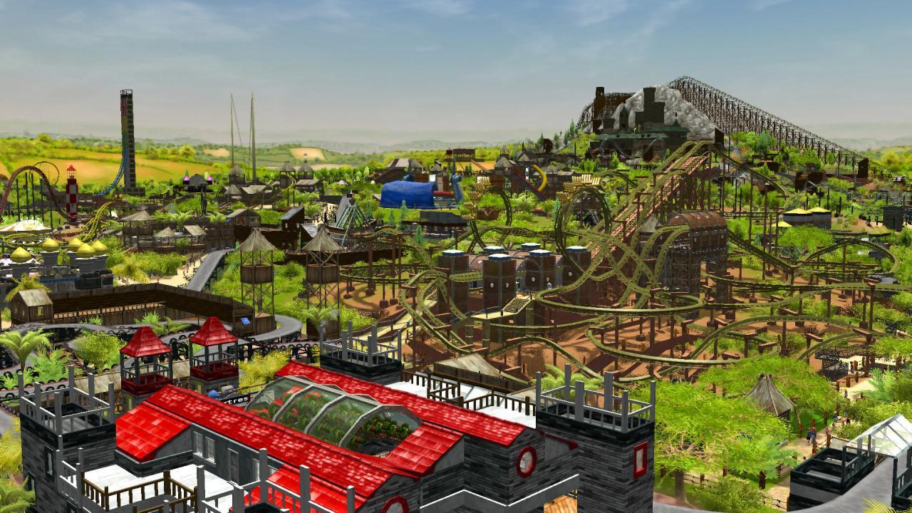 RollerCoaster Tycoon 3: اصدار النسخة الكاملة اوروبي بي سي رابط هديه ستيم