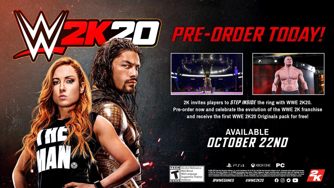 WWE 2K20 اوروبي بي سي ستيم كود رقمي