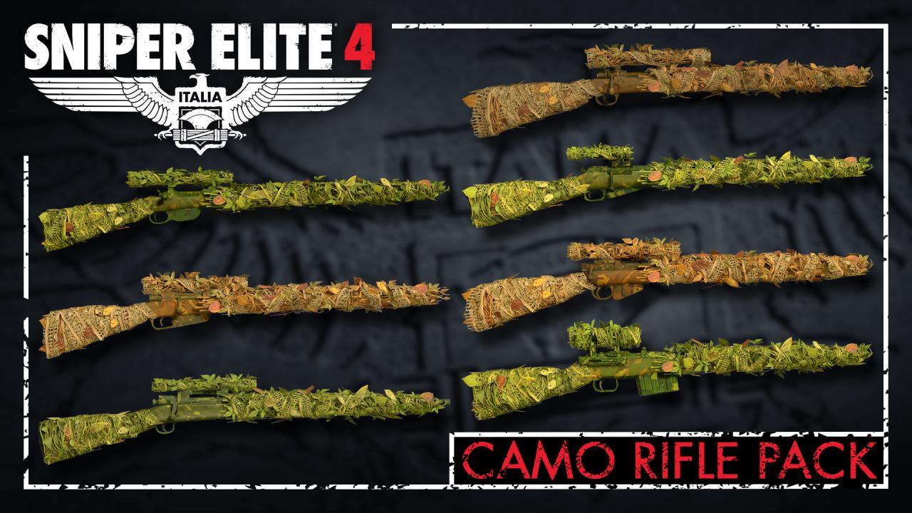 Sniper Elite 4 - Camouflage Rifles Skin Pack DLC ستيم كود رقمي
