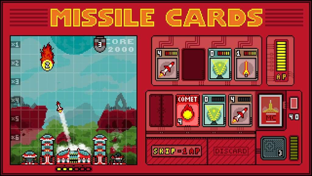 Missile Cards بي سي ستيم كود رقمي