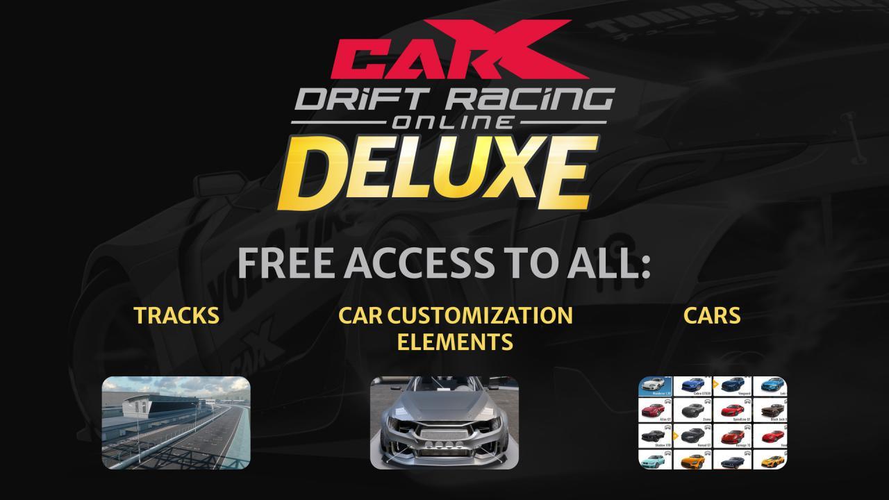 CarX Drift Racing Online - ديلوكس DLC اوروبي V2 رابط هديه ستيم