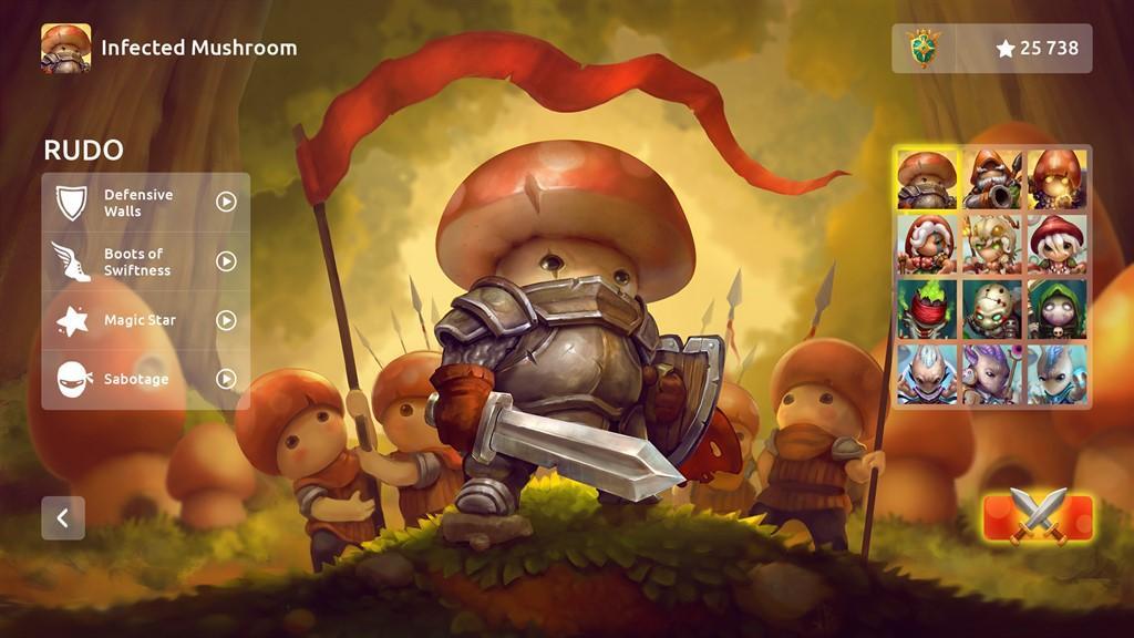 Mushroom Wars 2 رابط هديه ستيم