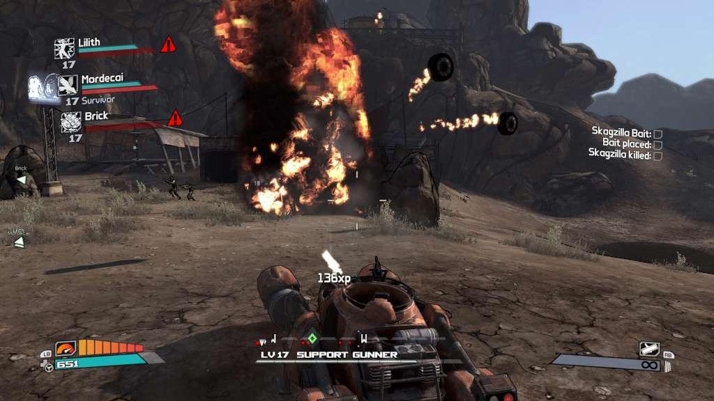 Borderlands 2 + Borderlands GOTY ستيم هدية