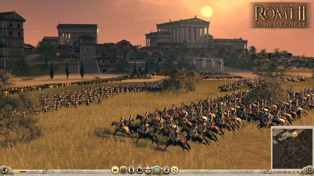 Total War: ROME II - Empire Divided DLC بي سي ستيم كود رقمي