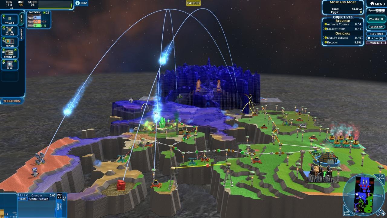 Creeper World 4 ستيم حساب