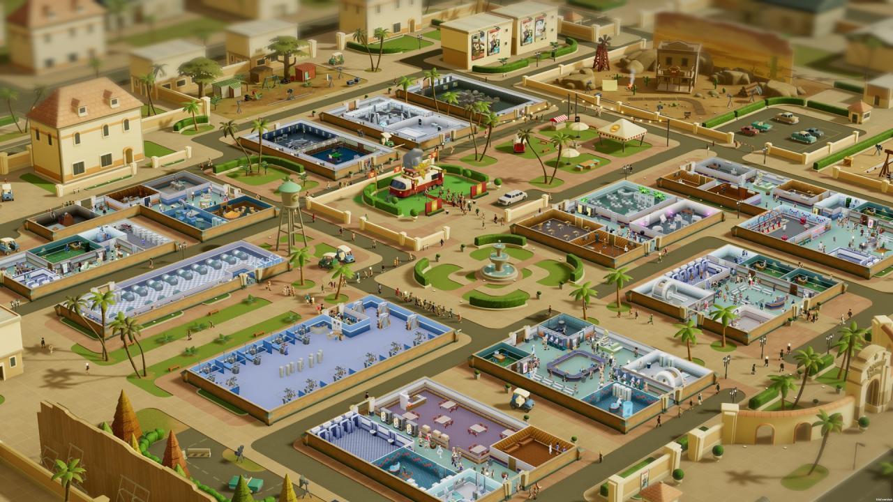 Two Point Hospital - Culture Shock DLC اوروبي بي سي ستيم كود رقمي