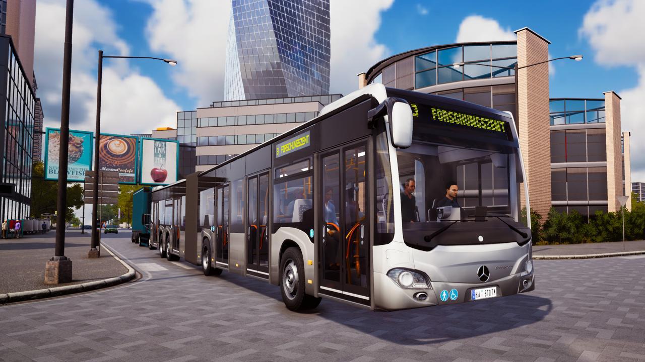 Bus Simulator 18 - Mercedes-Benz Bus Pack 1 DLC اوروبي بي سي ستيم كود رقمي