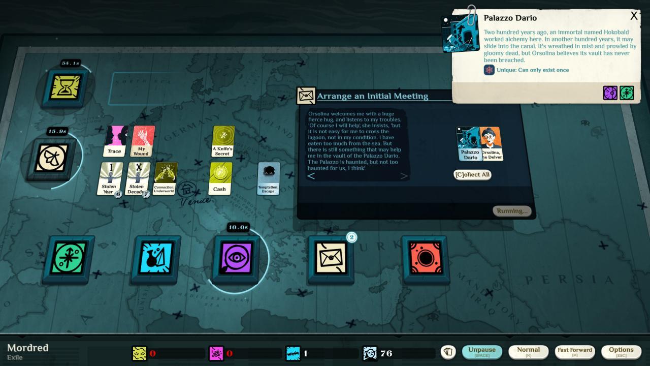 Cultist Simulator - The Exile DLC ستيم كود رقمي