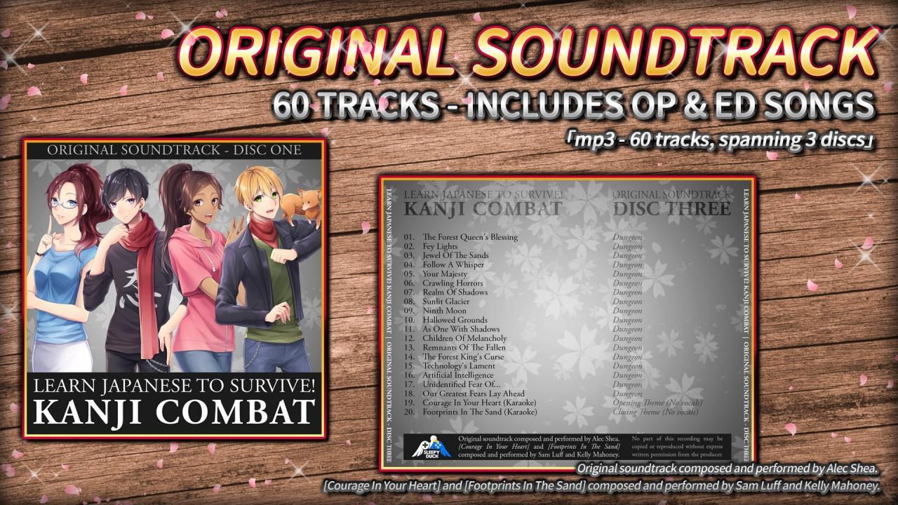 Learn اليابانية To Survive! Kanji Combat - Original Soundtrack DLC ستيم كود رقمي