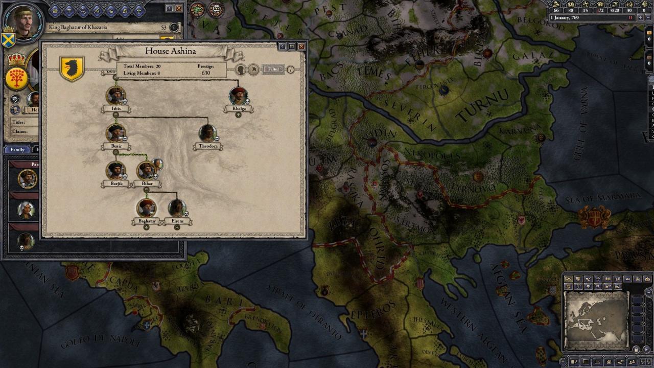 Crusader Kings II - Dynasty Shield Pack DLC بي سي ستيم كود رقمي