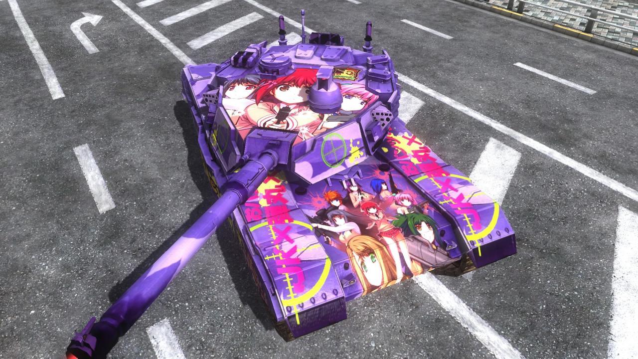EARTH DEFENSE FORCE 4.1 - Gigantus Tank, Bullet Girls Marking DLC ستيم كود رقمي