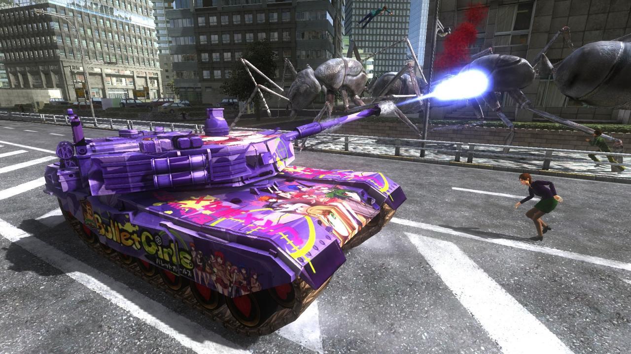EARTH DEFENSE FORCE 4.1 - Gigantus Tank, Bullet Girls Marking DLC ستيم كود رقمي