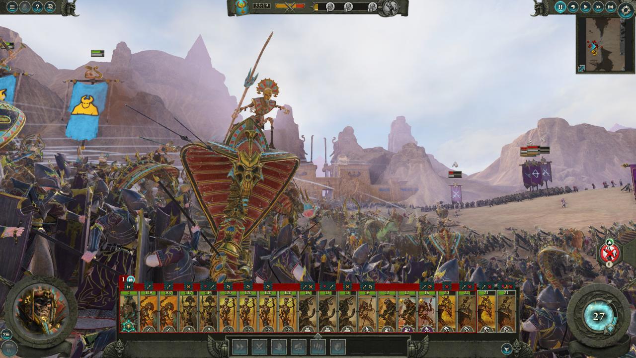 Total War: WARHAMMER II – Rise Of The Tomb Kings DLC بي سي ستيم كود رقمي