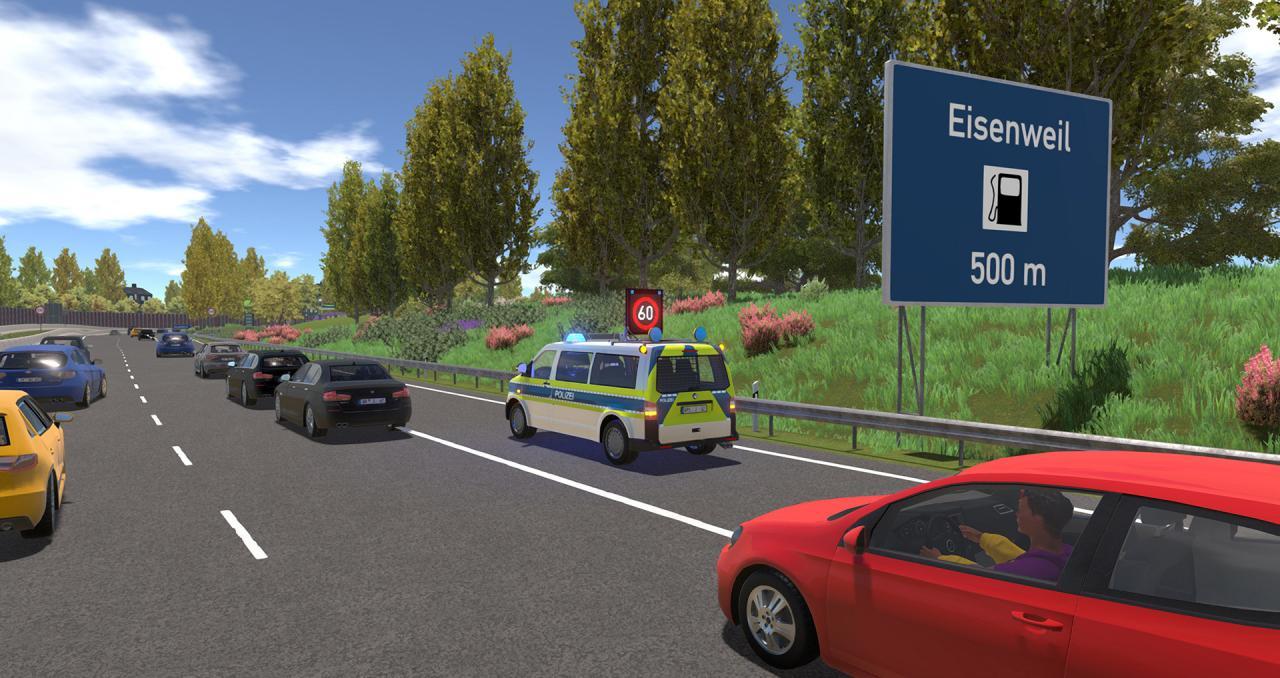 Autobahn Police Simulator 2 اوروبي بي سي رابط هديه ستيم