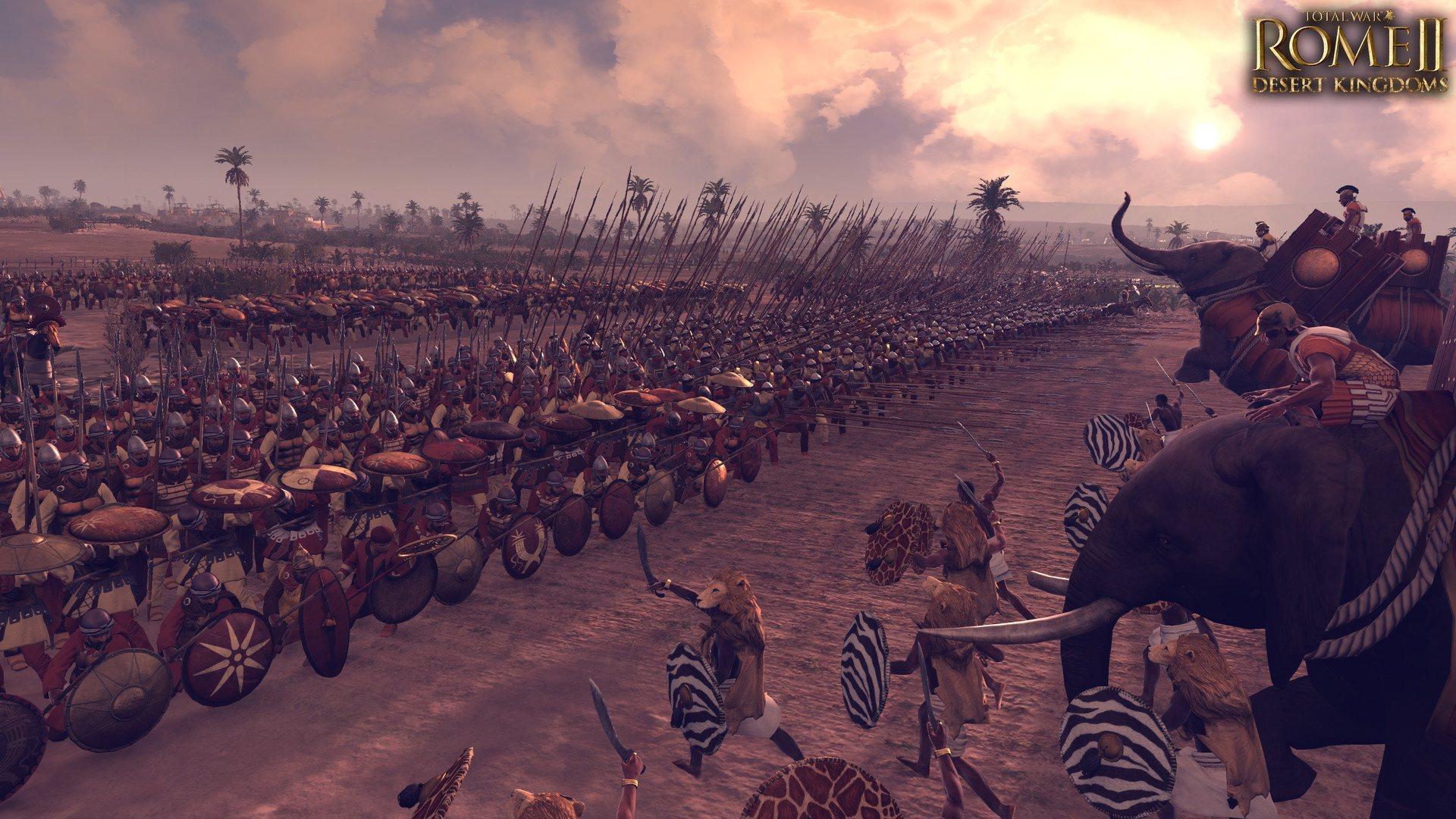 Total War: ROME II - Desert Kingdoms Culture Pack DLC اوروبي ستيم كود رقمي