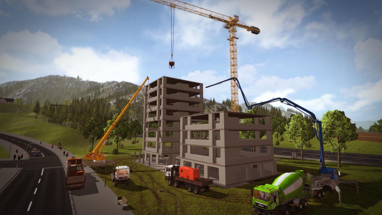 Construction Simulator 2015 - Liebherr 150 EC-B DLC EN لغة فقط بي سي ستيم كود رقمي