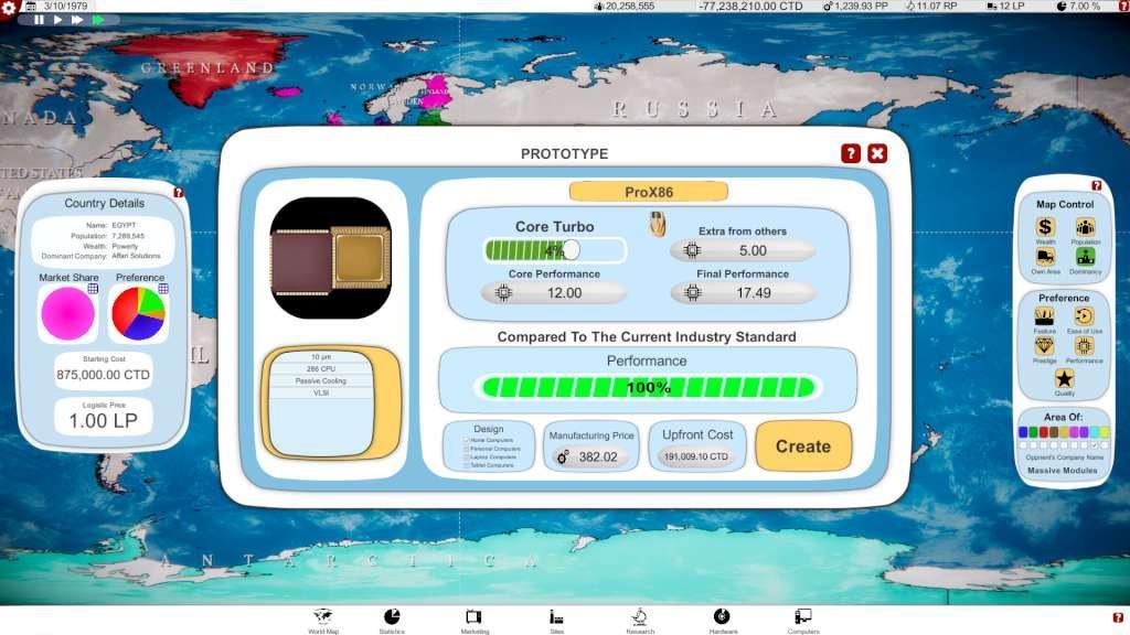 Computer Tycoon ستيم كود رقمي