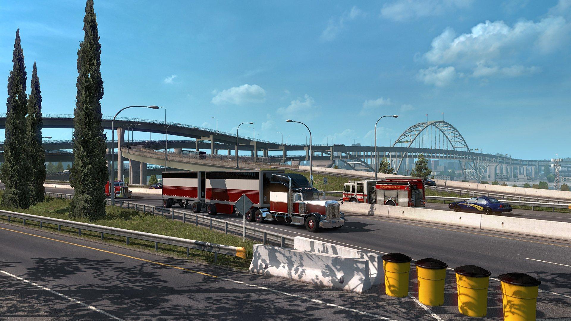 American Truck Simulator - Oregon DLC ستيم كود رقمي